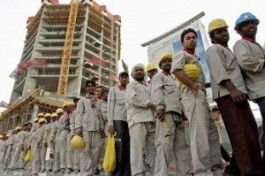 Around 43% of employees in India belong to unorganised sector