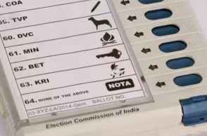 BJP meets Election Commission to discuss removal of NOTA