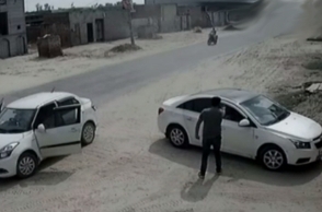 CCTV captures businessman shot dead in car