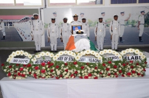 Indian Navy officer saves 4 lives after he died