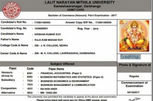 Lord Ganesha's photo printed on student's admit card