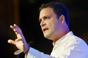 Modi has a 'very big chest, very small heart': Rahul Gandhi