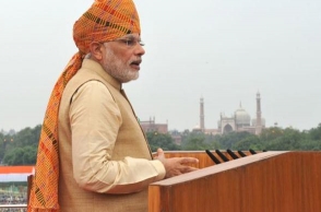 PM Modi delivers his shortest I-Day speech