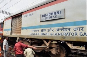 Rajdhani express derails in country capital