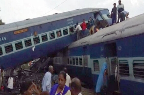 Sudden application of brakes caused UP train accident