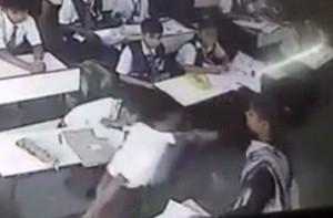 Teacher slaps student 40 times in two minutes