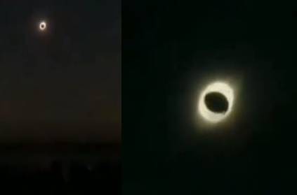 Video of magical transformation of solar eclipse 2019 Video of magical transformation of solar eclipse 2019