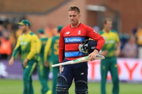 Roy becomes first batsman to get out Obstructing the Field in T20Is