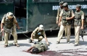 Jawan killed, ten others injured in an ambush