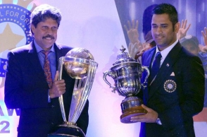 Kapil Dev advices MS Dhoni ahead of ICC Champions Trophy