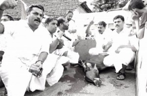 Kerala's Youth Congress slaughters cow in public