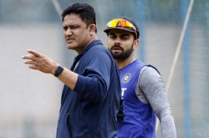 Kumble may not get extension due to spat with Kohli