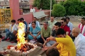 Man conducts 'special yagam' to prevent World War 3