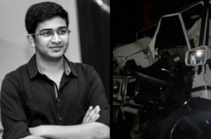 Minister's son dies after car hit metro pillar