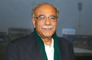 Najam Sethi complains of being manhandled after finals