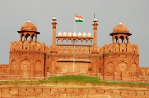 Pakistan boasts of its history, but with a photo of Red Fort
