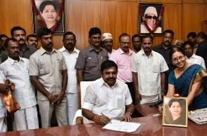 Pictures of Jaya no more on MLAs' table
