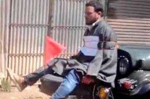 Protester tied to army jeep in J&K: video goes viral