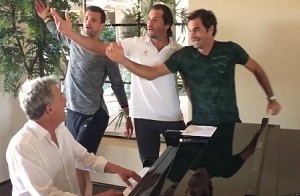 Roger Federer releases music video
