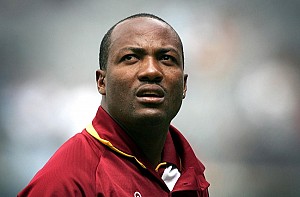 Brian Lara injured after falling 10 feet down a staircase
