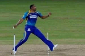 Pollard bowls no-ball to deny player second-fastest T20 ton
