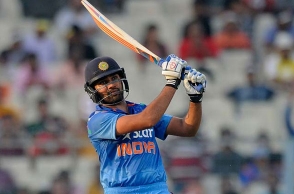 Rohit Sharma breaks world record for most sixes against Australia