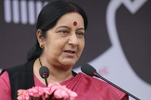 Sushma dismisses reports of being presidential contender