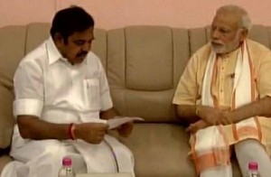 Tamil Nadu CM meets PM Modi
