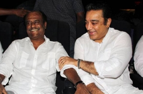 After a bout of political talks, Rajini, Kamal appear together