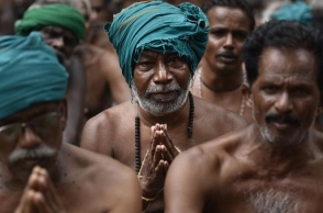 After protesting for 100 continuous days, Tamil farmers to return from Delhi