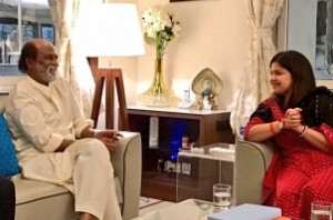 BJP MP meets Rajinikanth in Chennai