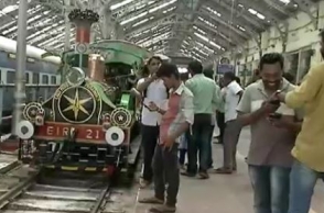 Oldest steam engine gets back life in Chennai