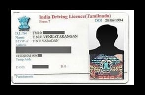 Original driving license to be carried from September 1