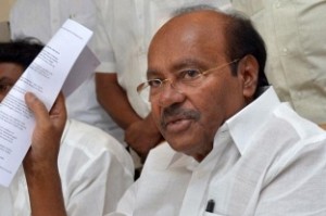 Ramadoss lashes out at EPS-OPS factions over merger