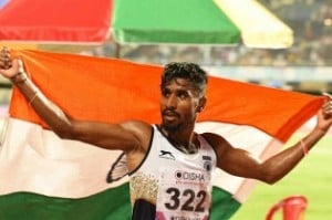 Tamil Nadu athlete clinches gold in Asian Indoor games