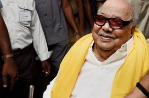 This is where Karunanidhi headed first after months of not stepping out in public