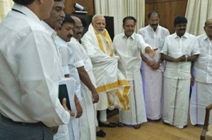 TN ministers meet PM Modi seeking exemption from NEET