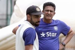 Team India manager reports no incident between Kumble, Kohli