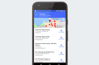 Google Maps to show parking spots