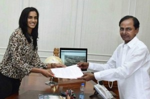 Telangana government allots residential plot to PV Sindhu