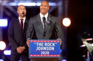 'The Rock' registered for 2020 US Presidential elections