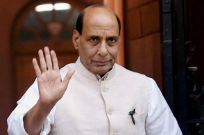 Through us out if we fail to fund farmers: Rajnath