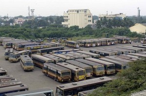 Transport employees go on strike across Tamil Nadu