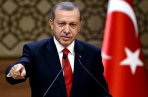 Turkey's Erdogan re-elected as party leader