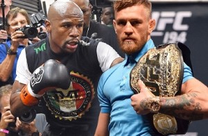 UFC's McGregor taunts boxing legend Mayweather over fight