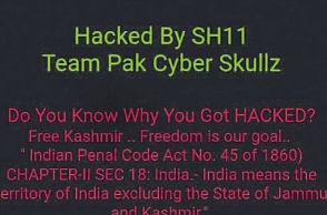 Website of NIT Srinagar hacked after India-Pakistan match