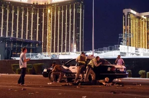 2 dead, 24 wounded in Las Vegas shooting