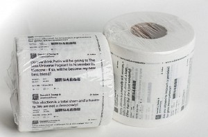 Amazon sells toilet paper with Trump's tweets on it