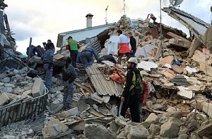 Earthquake hit Ischia in Italy