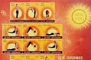 Japan releases postage stamps on Indian Yoga